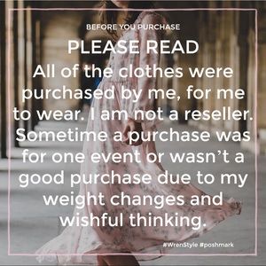 Before You Purchase, PLEASE READ
